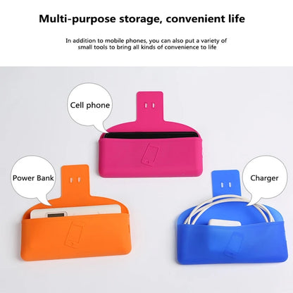 Support Silicone pour Chargeur de Téléphone – Prise Murale