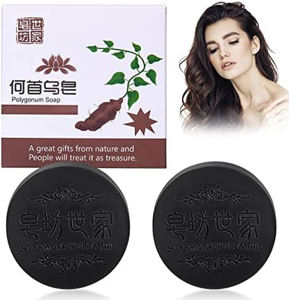 Shampoing de Couverture des Cheveux Gris